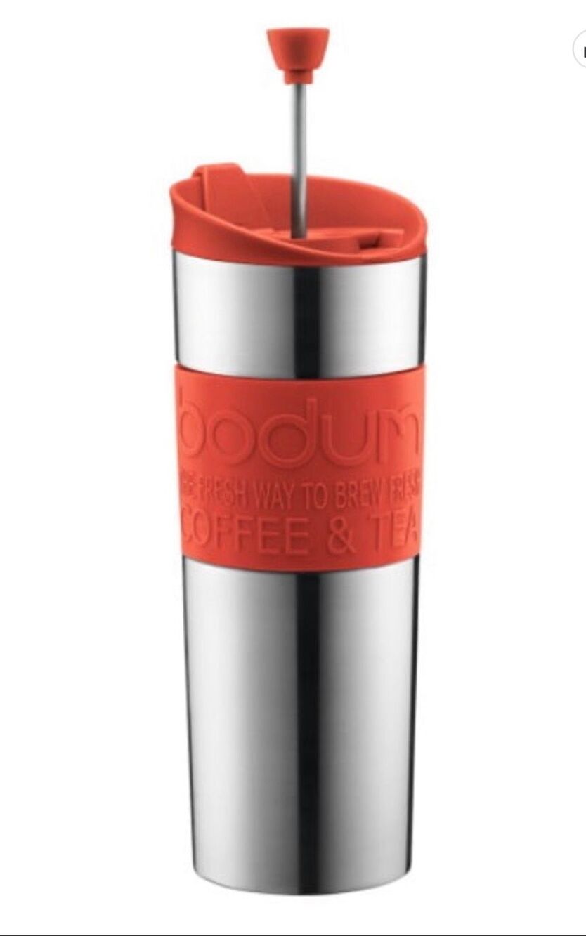 BODUM 15oz Stainless Steel Travel Press